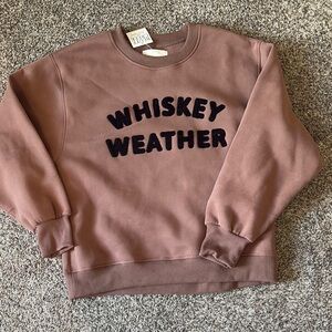 Panache Brown Crew Neck Sweater